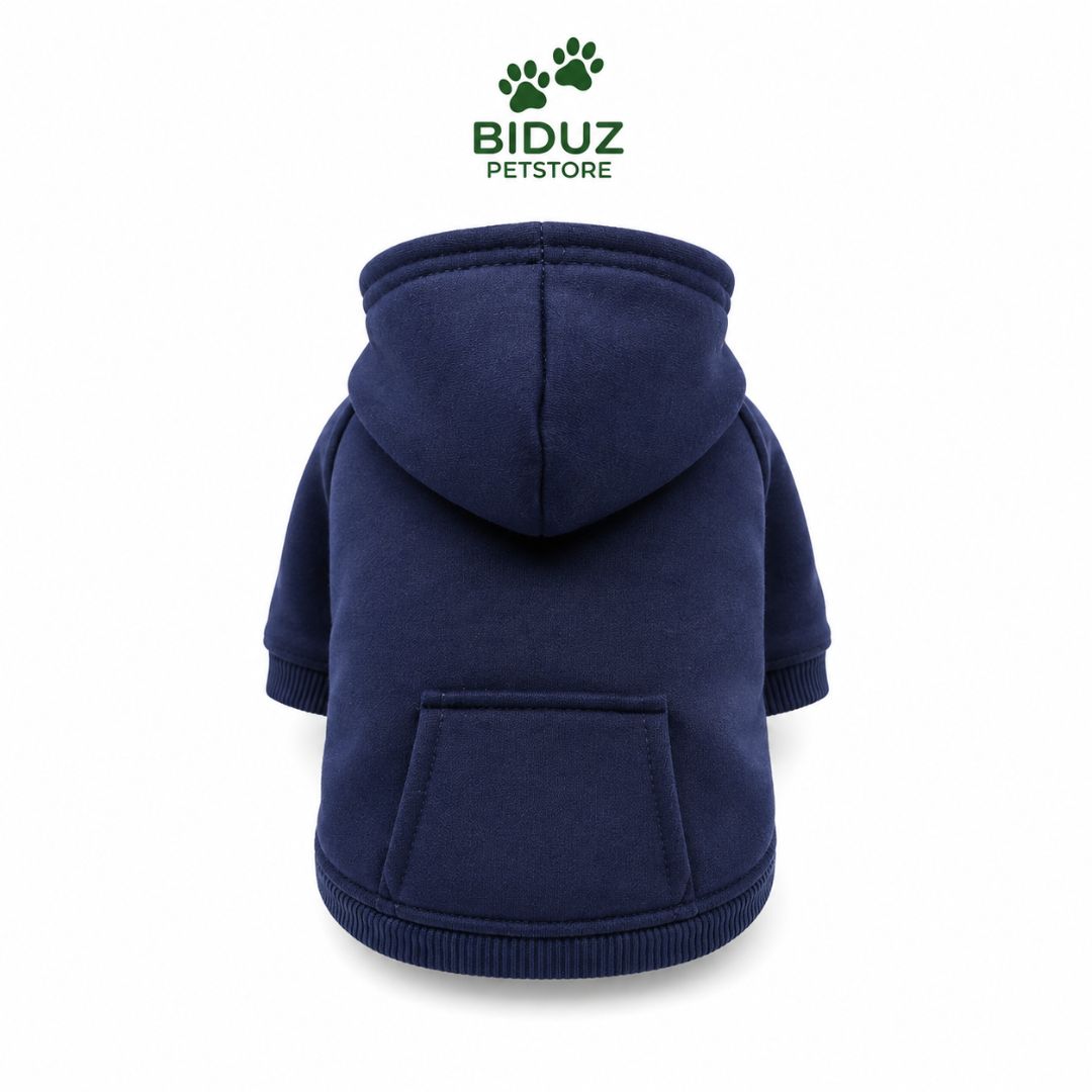 Moletom Pet com Capuz e Bolso para Cães e Gatos – Confortável e Estiloso