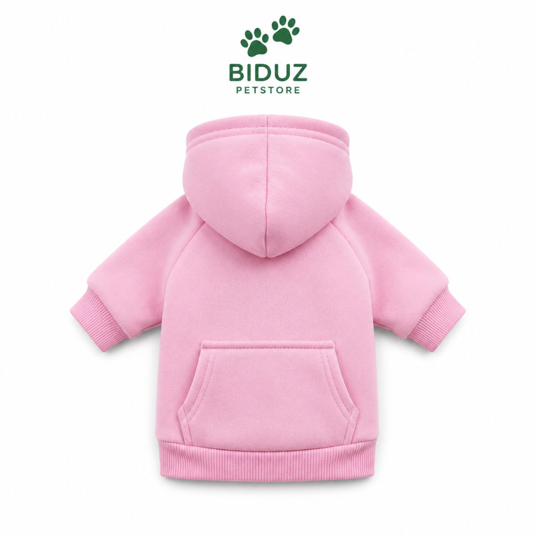 Moletom Pet com Capuz e Bolso para Cães e Gatos – Confortável e Estiloso