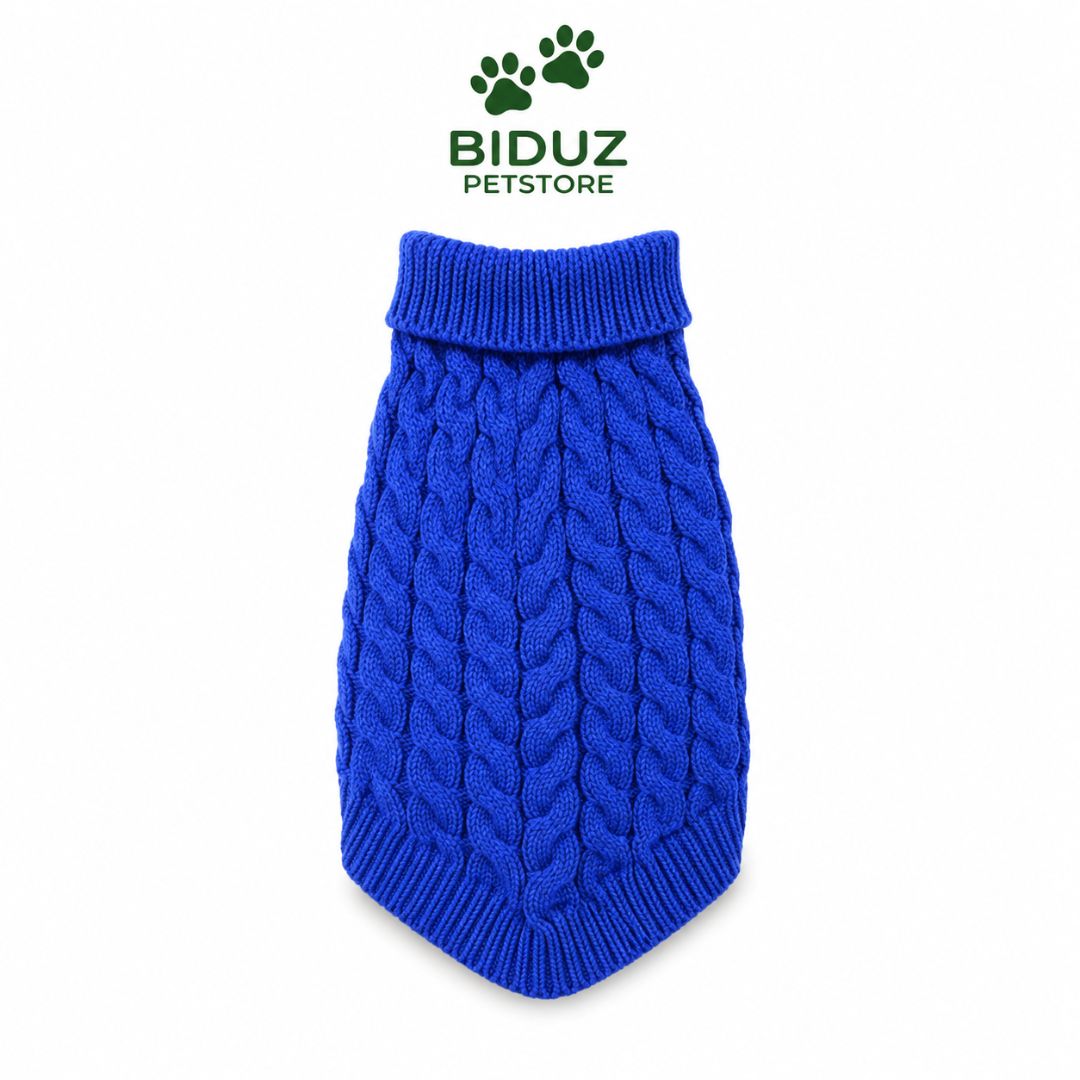 Suéter de Tricô para Cães e Gatos – Roupa de Inverno Confortável