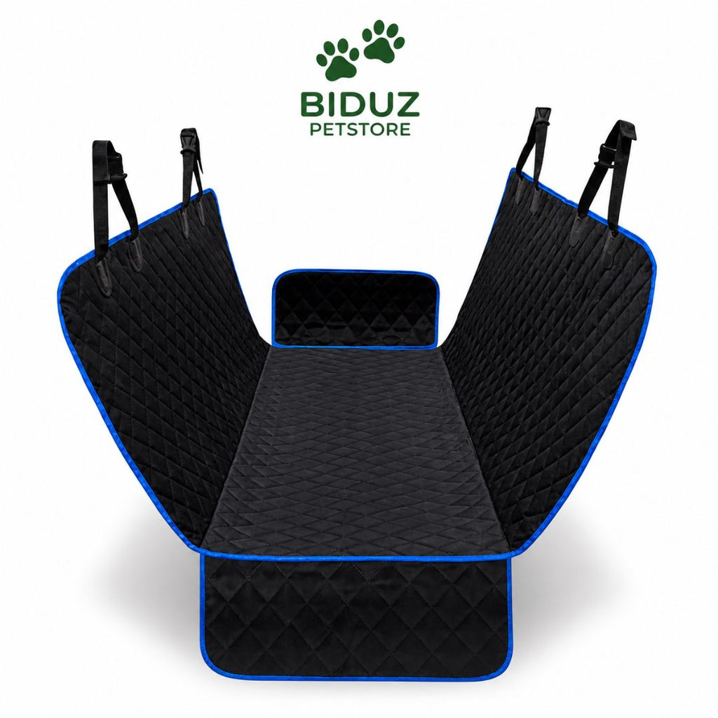 Capa Protetora Premium 4 em 1 para Banco de Carro Pet Impermeável Acolchoada e Antiderrapante – Cães e Gatos