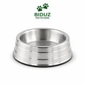 Comedouro ou Bebedouro de Alumínio Antiderrapante para Cães e Gatos – 700 ml e 1200 ml