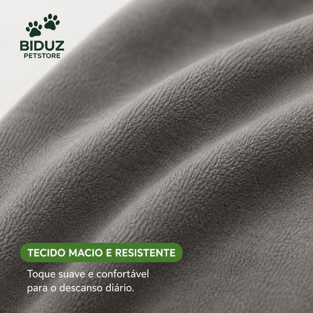 Cama Pet com Fundo Impermeável | Caminha Aconchegante para Cães e Gatos | 50x50 e 80x60