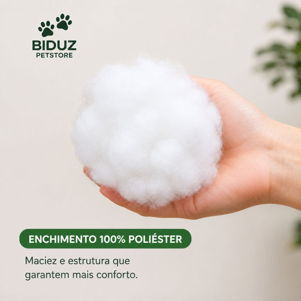 Cama Pet com Fundo Impermeável | Caminha Aconchegante para Cães e Gatos | 50x50 e 80x60