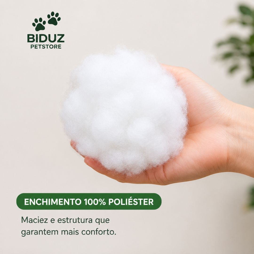 Cama Pet com Fundo Impermeável | Caminha Aconchegante para Cães e Gatos | 50x50 e 80x60