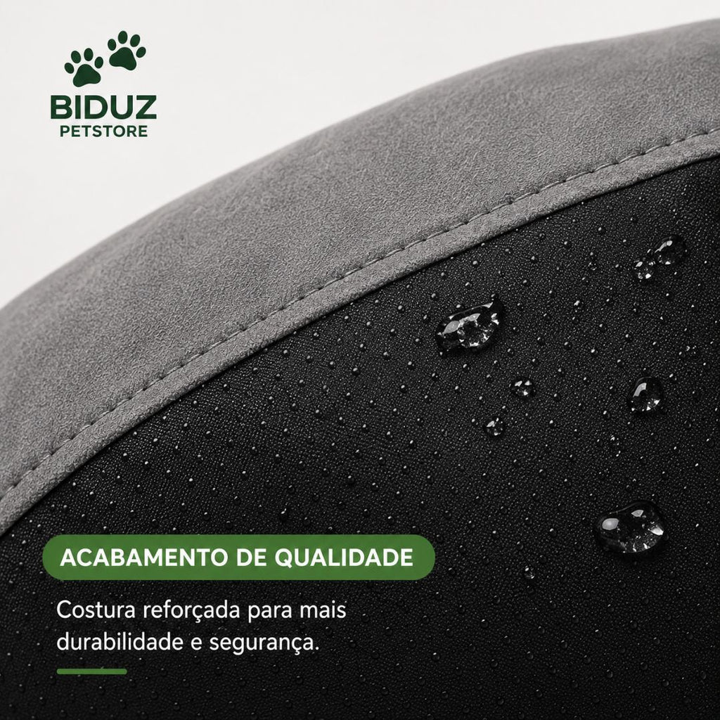 Cama Pet com Fundo Impermeável | Caminha Aconchegante para Cães e Gatos | 50x50 e 80x60