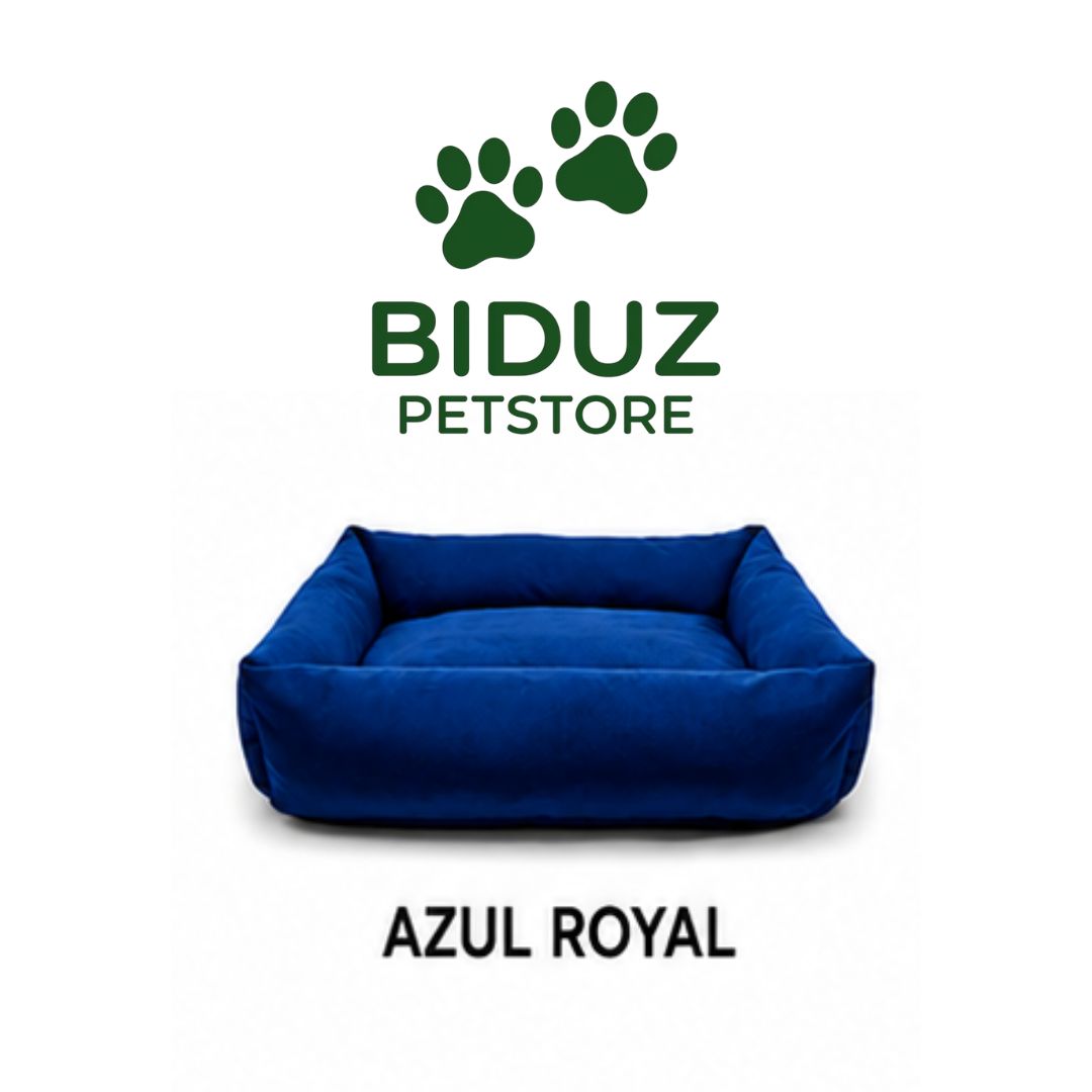 Cama Pet com Fundo Impermeável | Caminha Aconchegante para Cães e Gatos | 50x50 e 80x60