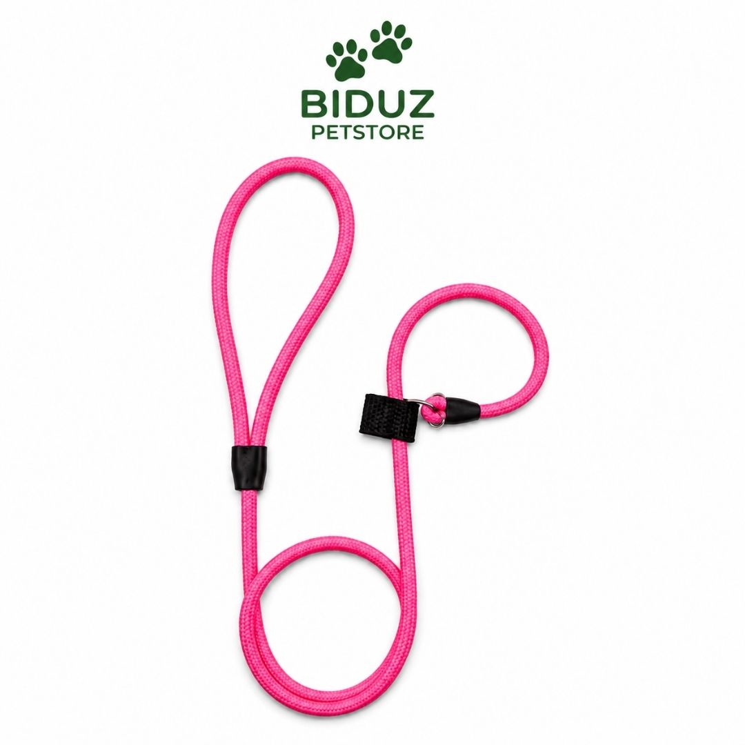 Guia Unificada Ajustável para Cães em Nylon 6 mm – Passeio e Adestramento