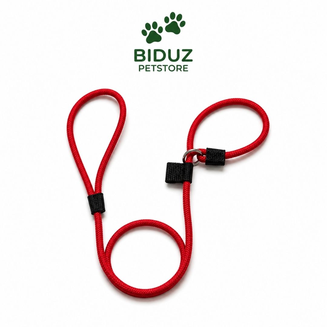 Guia Unificada Ajustável para Cães em Nylon 6 mm – Passeio e Adestramento