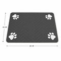 Tapete Absorvente para Comedouro e Bebedouro Pet com Base Impermeável | Secagem Rápida para Cães e Gatos