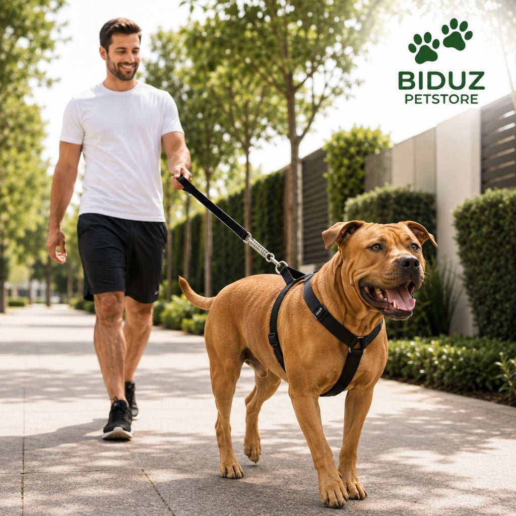 Kit Peitoral Ajustável com Guia para Cães Médios e Grandes – Reforçado e Confortável